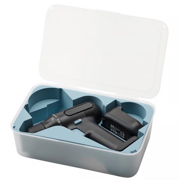 IKEA TRIXIG Screwdriver/Drill, Lithium-Ion, 12 V (105.642.11) NEW - Picture 2 of 3